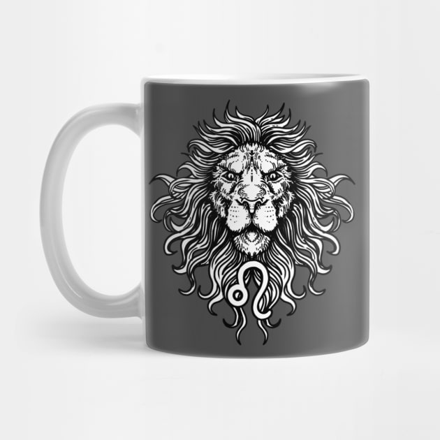 Leo Zodiac Sign Birthday Gift by Kneazal